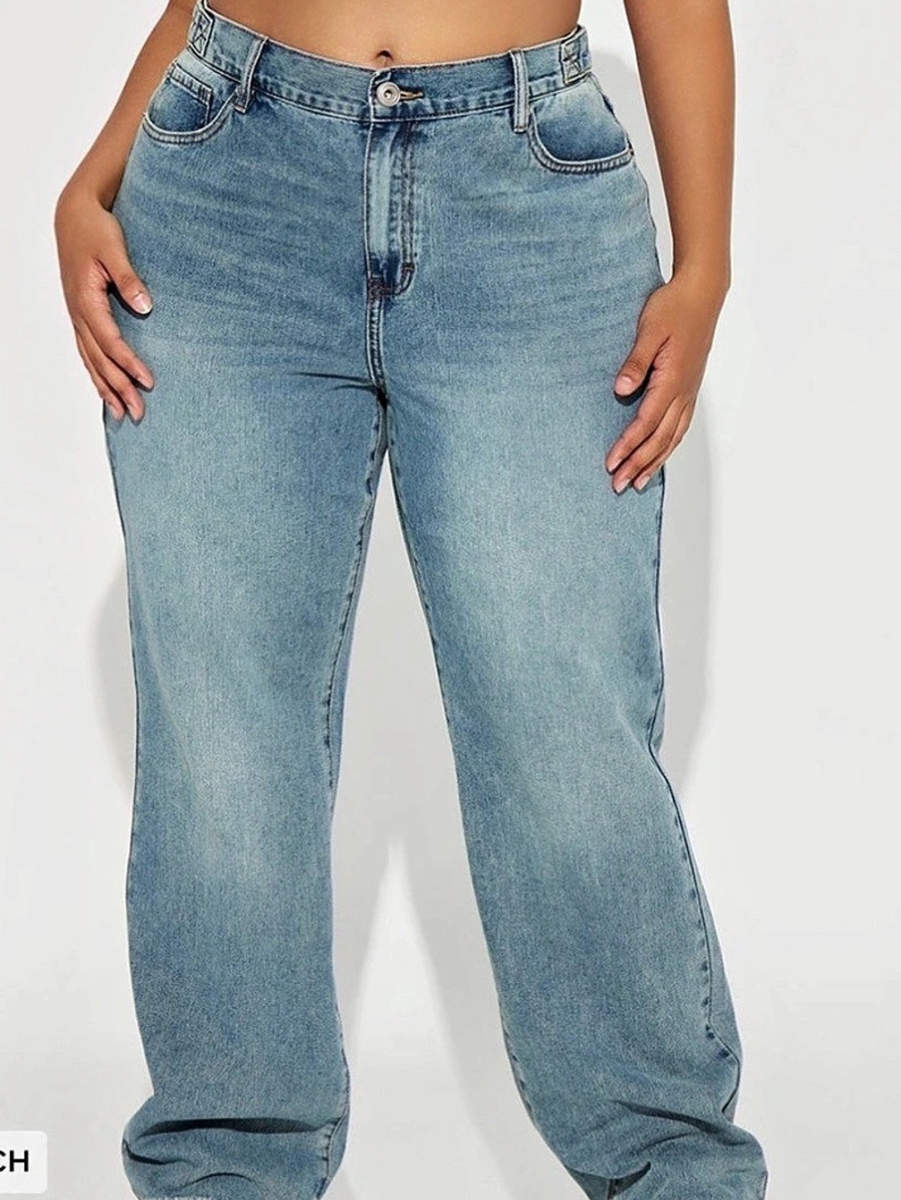 Fashion Nova Take Me Away Double Waistband Straight Leg Jeans